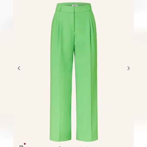 S.Oliver wide leg pleated trousers pants new with tags - Picture 14 of 16